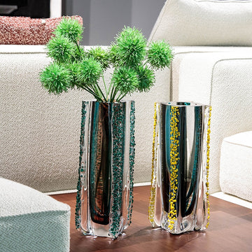 Modern Art Transparent Crystal Glass Ornaments Creative