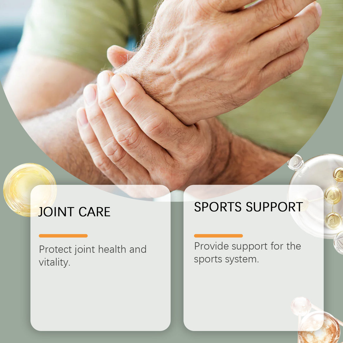 Joint Care Capsules Are Rich In Multiple Nutrients To Support Joint Health And Relieve Discomfort