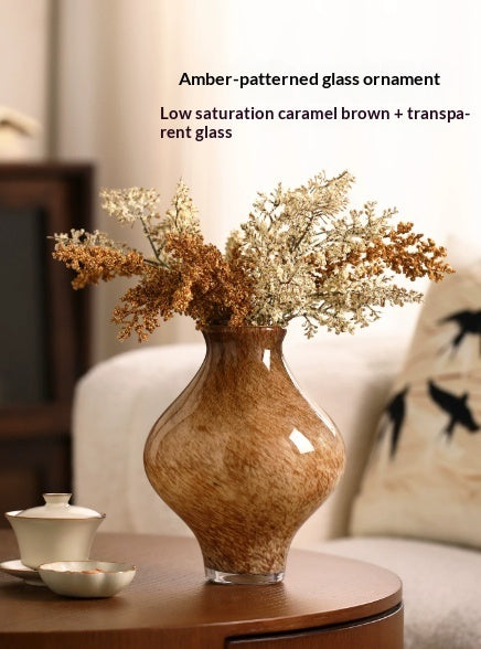 French Style Glass Vase Decoration